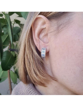 Сережки GIOLIA Ornament Blue 116301