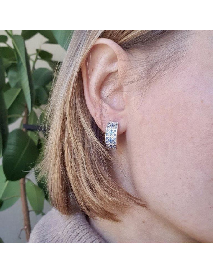 Сережки GIOLIA Ornament Blue 116301