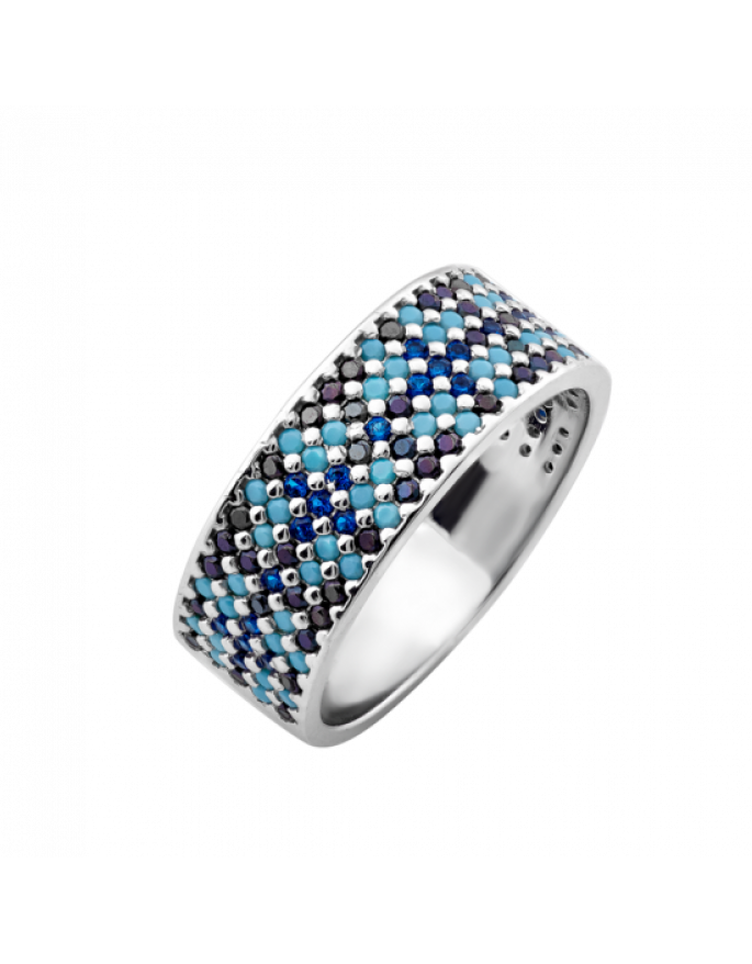 Каблучка GIOLIA Ornament Blue 116200