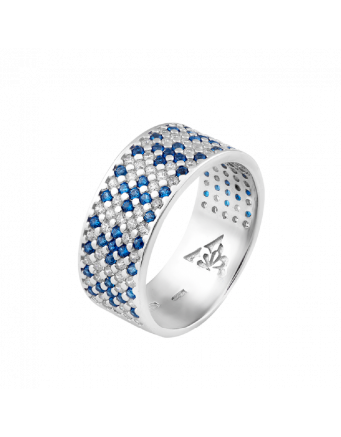 Каблучка GIOLIA Ornament Blue 116300