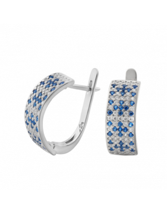 Сережки GIOLIA Ornament Blue 116301