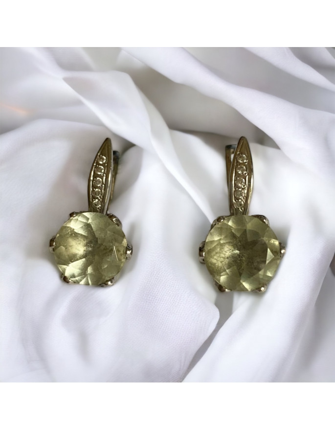 Сережки GIOLIA Tender Prasiolite 801-164